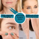 Best facial hair tweezers for removing chin hair, upper lip hair and fine stubborn hairs