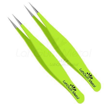 Best ingrown hair tweezers with sharp pointed tip for precise removal of trapped hairs and splinters