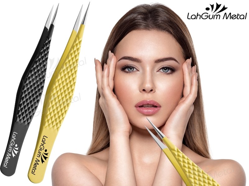 Best tweezers for really short chin hairs with fine tip for gripping tiny hairs and precise plucking