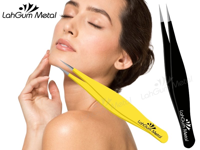 Best tweezers for thick chin hair removal tool designed for strong grip and easy plucking of coarse hairs