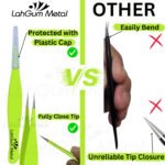 Chin hair ingrown tweezers designed for removing stubborn ingrown hairs and fine facial hair