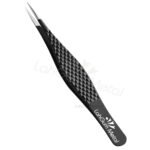 Extra sharp tweezers designed for ingrown hair removal, splinter extraction and precise facial grooming