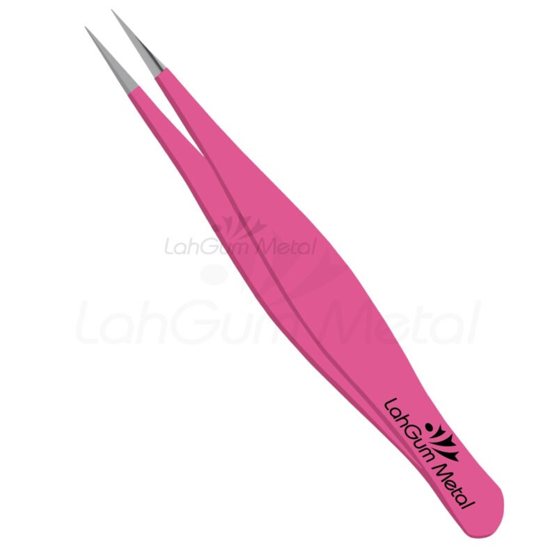 Fine precision pointed tweezers for removing ingrown hairs, tiny splinters and fine facial hairs
