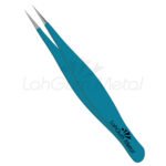 Pointed tweezers for women's facial hair removal, chin hair plucking and precise grooming