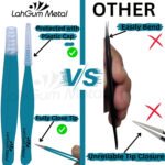 Professional eyebrow tweezers for shaping brows, removing chin hair, facial hair and ingrown hair