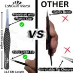 Professional sharp tweezers for precise eyebrow shaping, ingrown hair removal and facial grooming