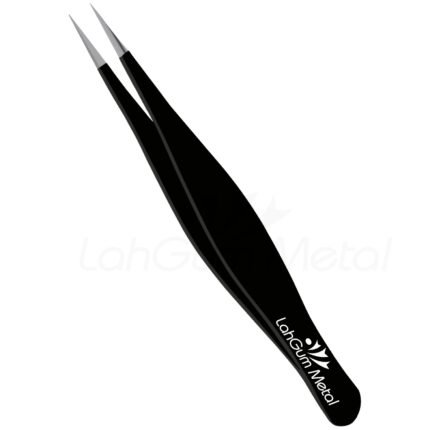 Sharp pointy tweezers for ingrown hair removal, facial hair, chin hair and splinter removal with precision tip