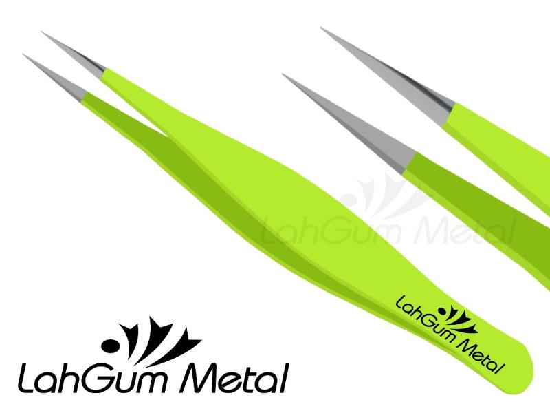 Fine point precision tweezers for detailed grooming tasks including ingrown hair and splinter removal