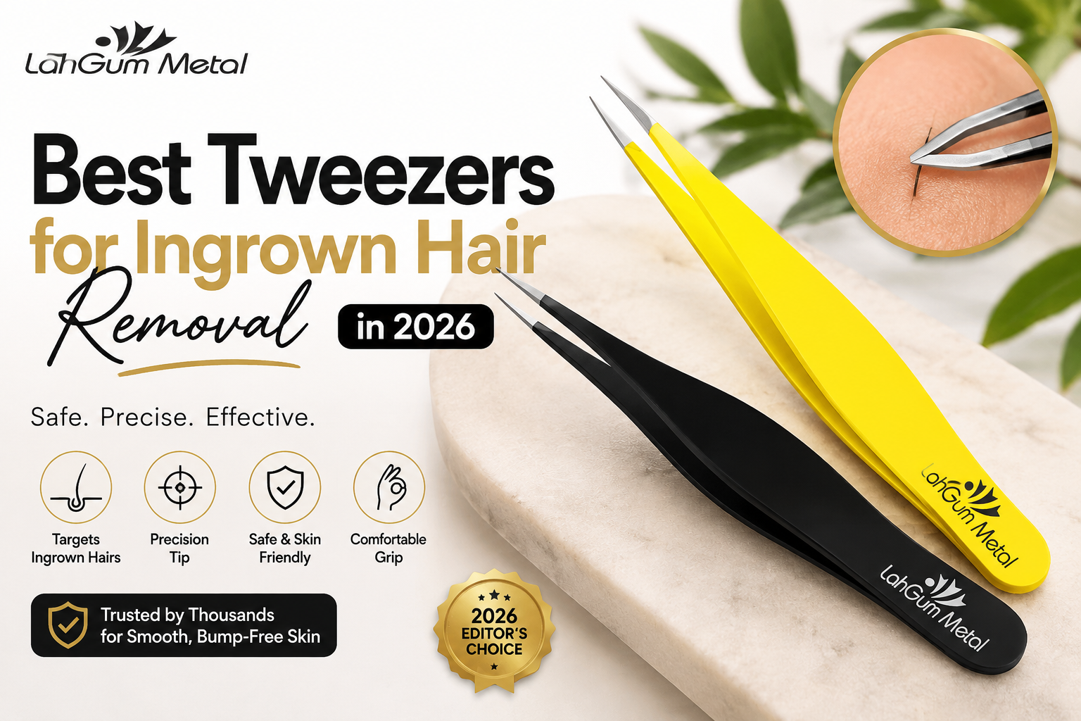 best tweezers for chin hair
